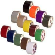 COLORED DUCT TAPE 2  X 10 YDS