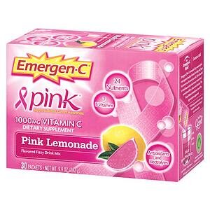 Emergen C 1000mg Pink Vitamin C Pink Lemonade
