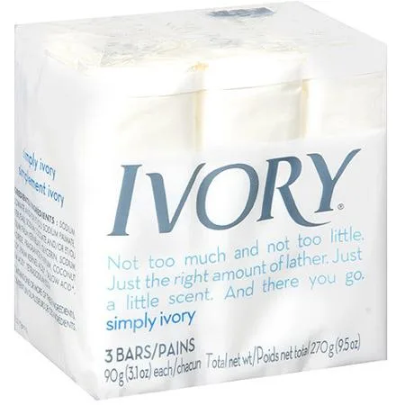 IVORY SOAP 3-pk 3.1oz White