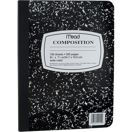 Mead Compostion Book 100 sheets