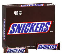 ''Snickers CANDY Bars 1.86oz, 48ct''
