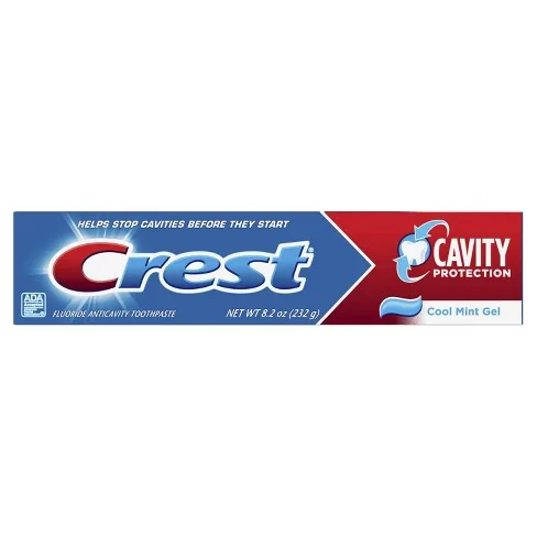 crest cavity protection TOOTHPASTE regular paste 8.2oz