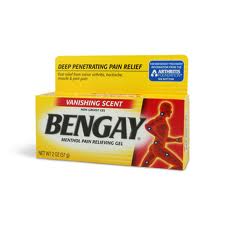 Bengay Menthol Pain Relieving Gel Vanishing Scent 2 oz 1