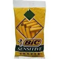 ''Bic Disposable Shaver, Sensitive 5's''