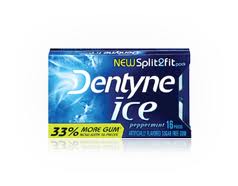 Dentyne Ice Sugarless gum Peppermint