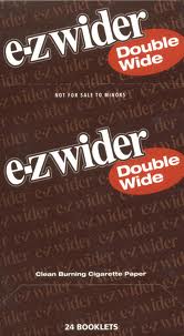 EZ-WIDER Double-Wide CIGARETTE Paper 24s