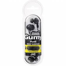 JVC HAFR6 Gumy Plus Earbuds With Mic
