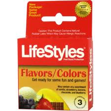 Lifestyles Flavors Colors Lubricated Condoms