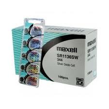 Maxell SR1136SW 344 V344 SR42 Silver Oxide Watch Battery 1 1