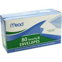 Mead Envelope 80 Security