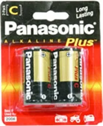 Panasonic BATTERIES Alkaline C-2