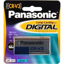 Panasonic Lithium Photo Batteries CR V3