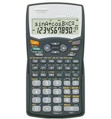 Sharp EL531WHBK Scientific Calculator