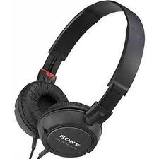 Sony MDR ZX100 Over the Ear Headphones Black
