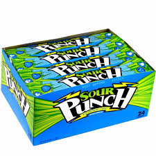 Sour Punch Blue Raspberry 24 ct