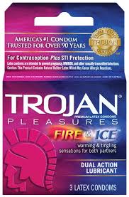 TROJAN Fire and Ice Lubricated