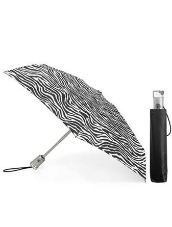 Totes Auto Open Close Zebra Gift Umbrella 8605