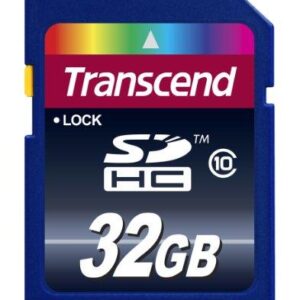 Transcend 32 GB SDHC Class 10 Flash Memory Card