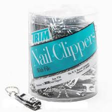 Trim Nail Clippers With File 72 Small Jar