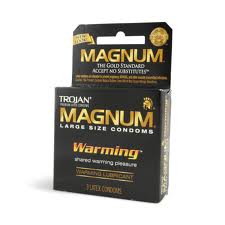 Trojan Magnum Large Condom Warming