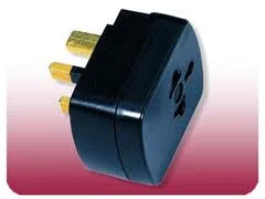 UK adapter-plugs with Grounded ss405