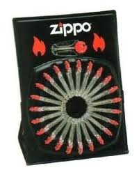 Zippo flint display pack