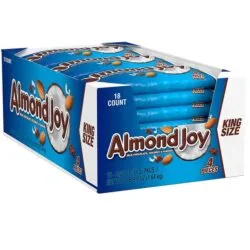 ''Almond Joy King Size CANDY Bar 3.22oz, 18ct''
