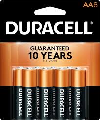 duracell batteries AA8