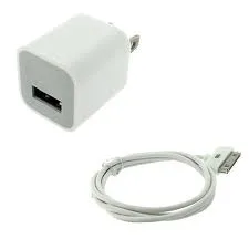 iphone wall charger and cable