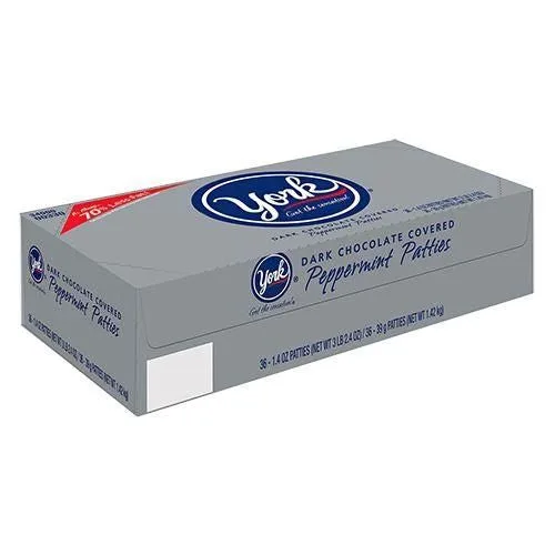 ''York Peppermint Patties CANDY 1.4oz, 36ct''