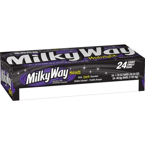 ''Milky Way Midnight CANDY Bar 1.76oz, 24ct''