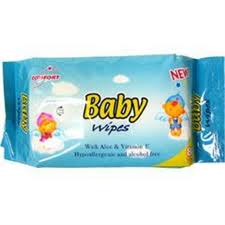 Baby Wipes 80ct Refill blue box