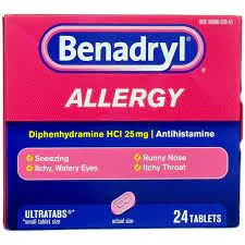 Benadryl Allergy Ultratabs (24 Tablets)