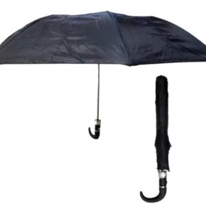 Black Umbrella For Men Auto Open