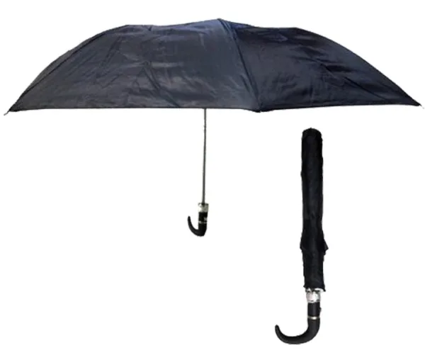 Black Umbrella For Men Auto Open