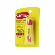 Carmex Classic Lip Balm Tube, 0.35oz, 12ct