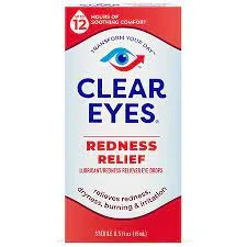 Clear Eyes Redness Relief Eye Drops 0.5oz