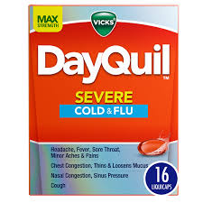 DayQuil Cold & Flu Liquicaps, 16ct
