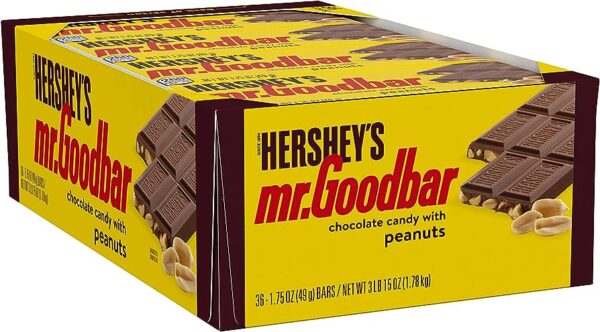 HERSHEY'S Mr. Goodbar Candy Bar 36ct