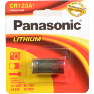 PANASONIC Lithium Photo Batteries CR-123A