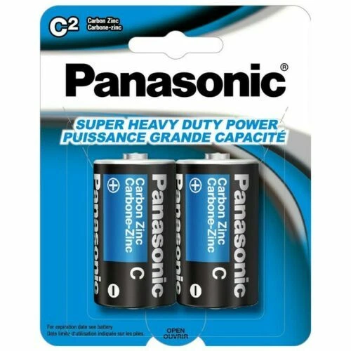 Panasonic Heavy Duty Batteries C-2