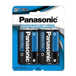 Panasonic Heavy Duty Batteries D-2