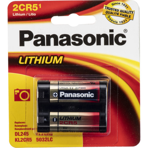 Panasonic Lithium Batteries 2CR5