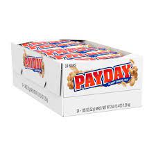 Payday Peanut Caramel Candy Bars 24ct