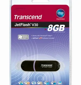 Transcend TS8GJFV30 8GB JetFlash V30 USB 8.0 Flash