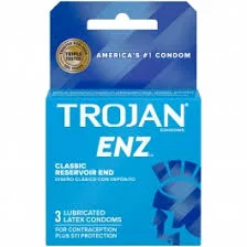 Trojan ENZ Lubricant Condoms 3ct