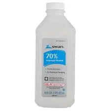 Swan Rubbing Alcohol 70% 12oz