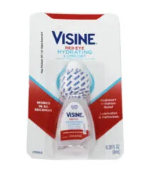 Visine Red Eye Hydrating Comfort Lubricant/Redness Reliever Eye Drops 0.28oz