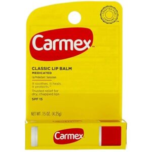 Carmex Classic Lip Balm Sticks 0.15oz, 12ct