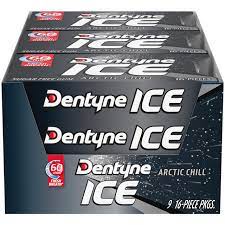 Dentyne Ice Arctic Chill Gum 16pcs, 9ct
